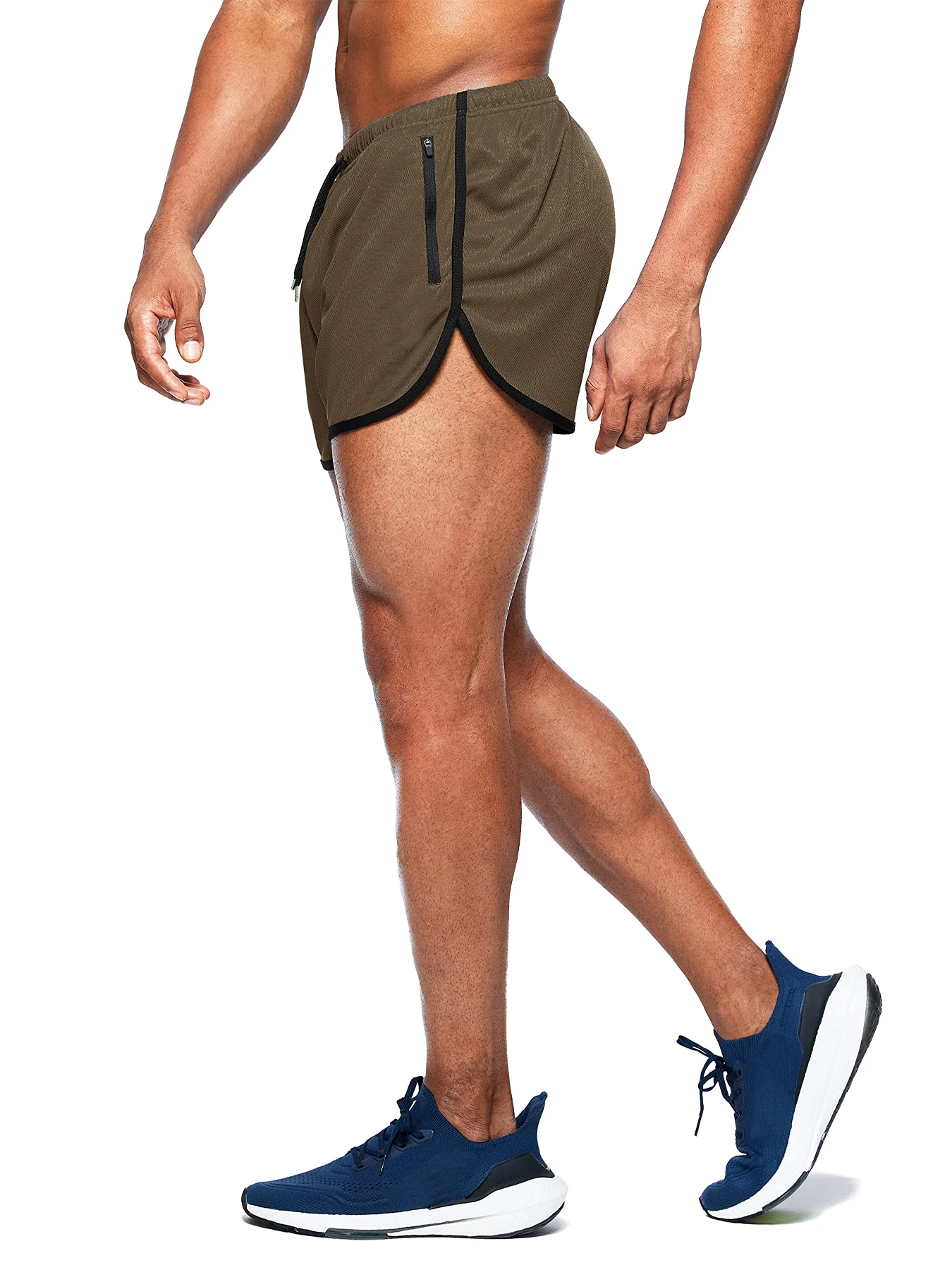 Men's New Beach Shorts Running Shorts 3-Inch Quick Drying Fitness Running Fashionable Fitness Shorts