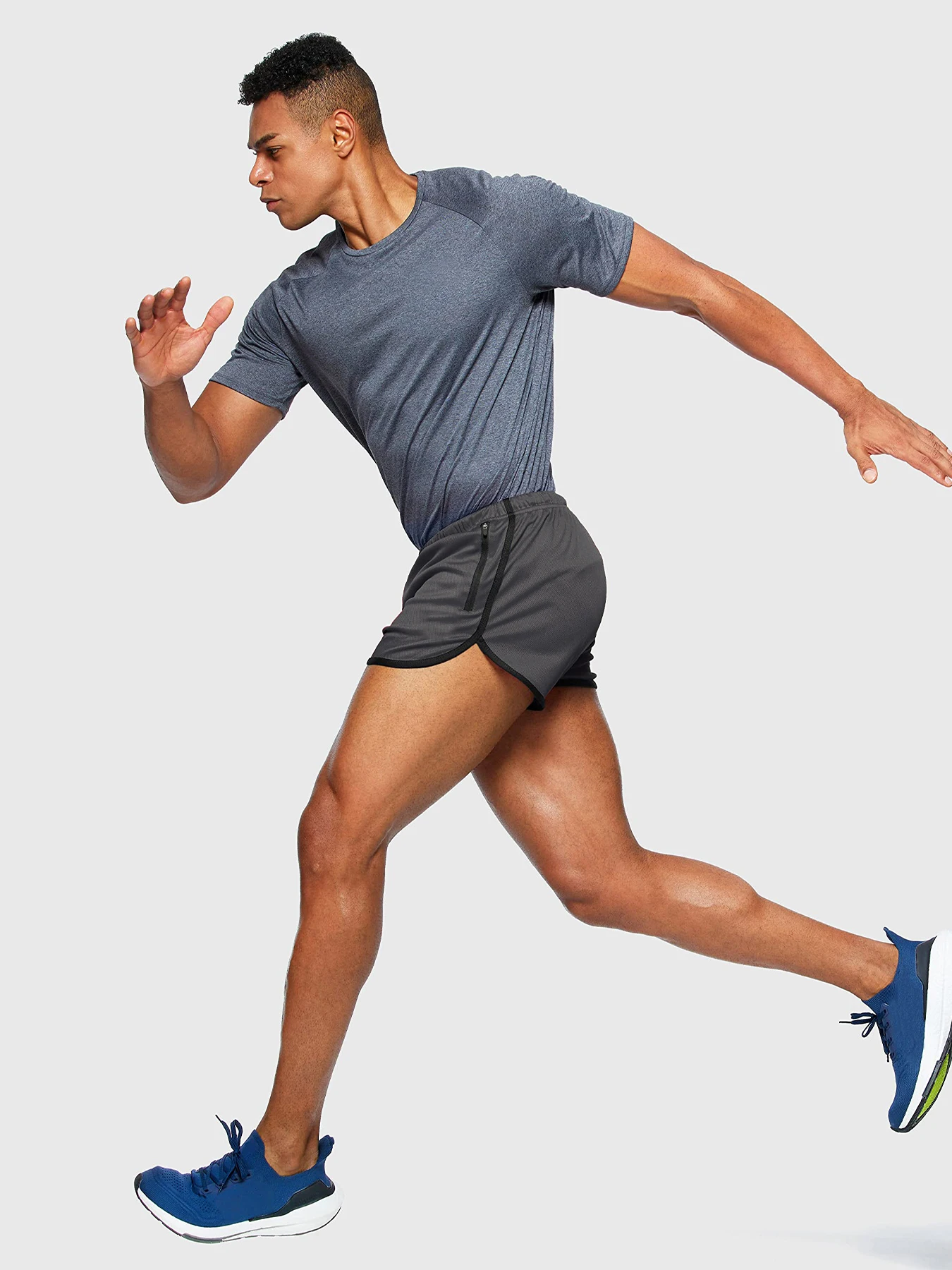 Men's New Beach Shorts Running Shorts 3-Inch Quick Drying Fitness Running Fashionable Fitness Shorts