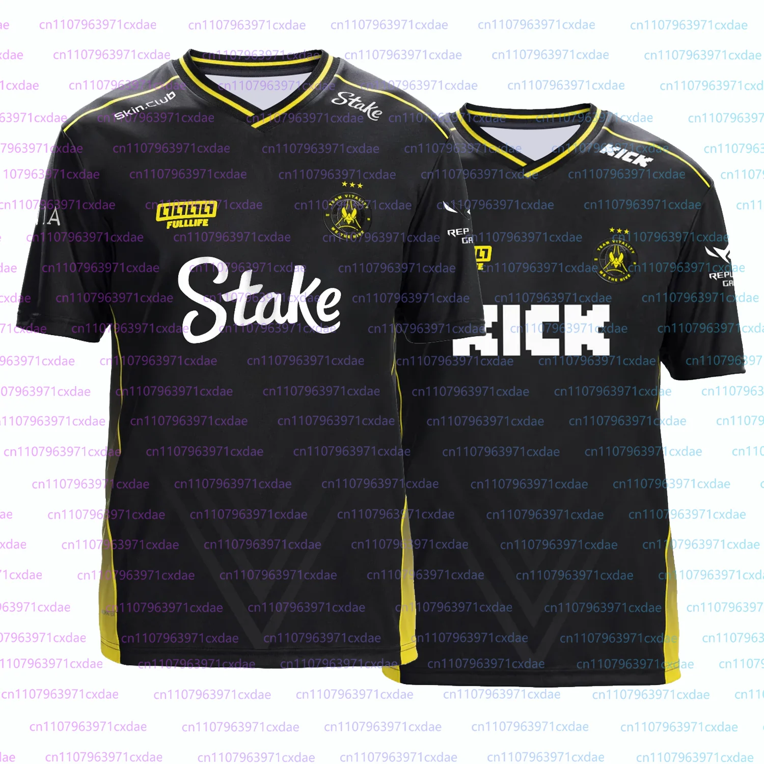 LEC 2026 Spring Team Vitality Jersey Uniform Clothing For Mens Esports Club LOL Game T-shirts Streetwear Fashion Boys Tees Tops