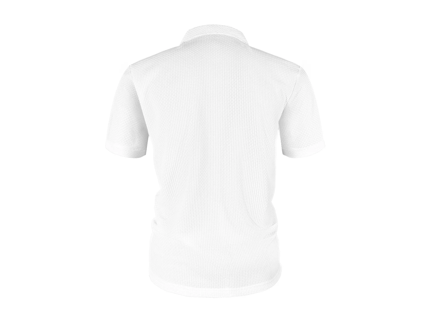 Summer ice silk lapel men's short-sleeved T-shirt, men's top