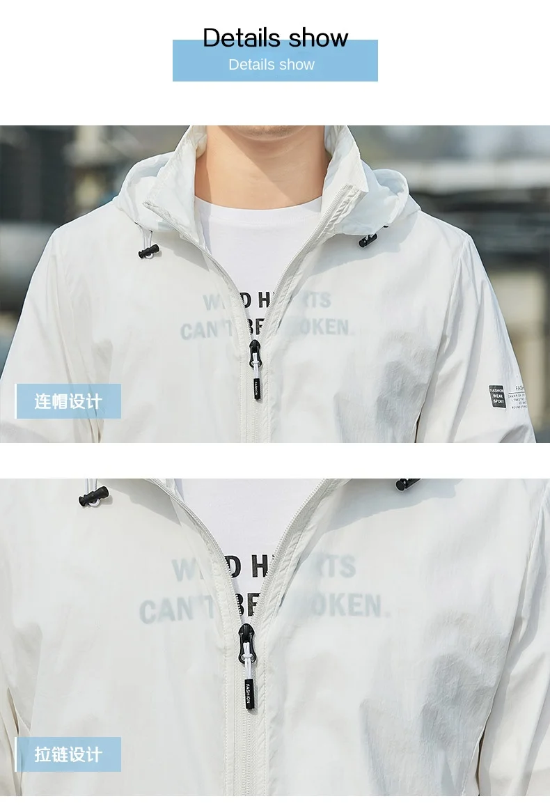 2025Summer Hooded Jacket Men Women Waterproof Sun Protection Clothing Fishing Hunting Clothes Quick Dry Skin Windbreaker