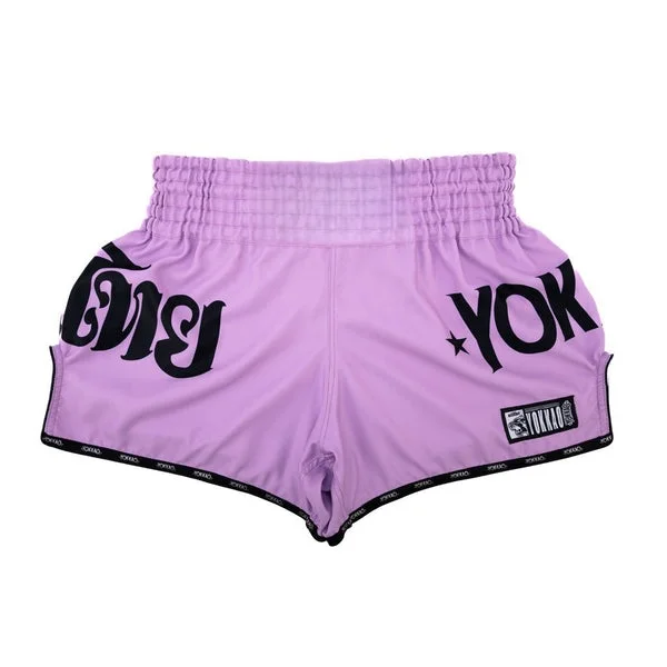 2026 Summer YOKKAO Edition Muay Thai Shorts Martial Arts Fighting Sports Professional Men's Shorts Polyester Fiber No Stretch