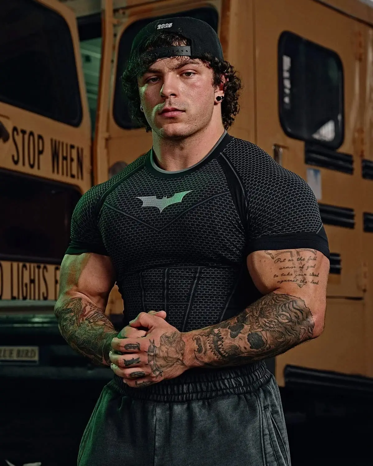 Summer new Men's Tight T-shirt Jogger YA Sports Fitness Ice sensation Tight-fitting Running Training Speed Dry Short sleeves