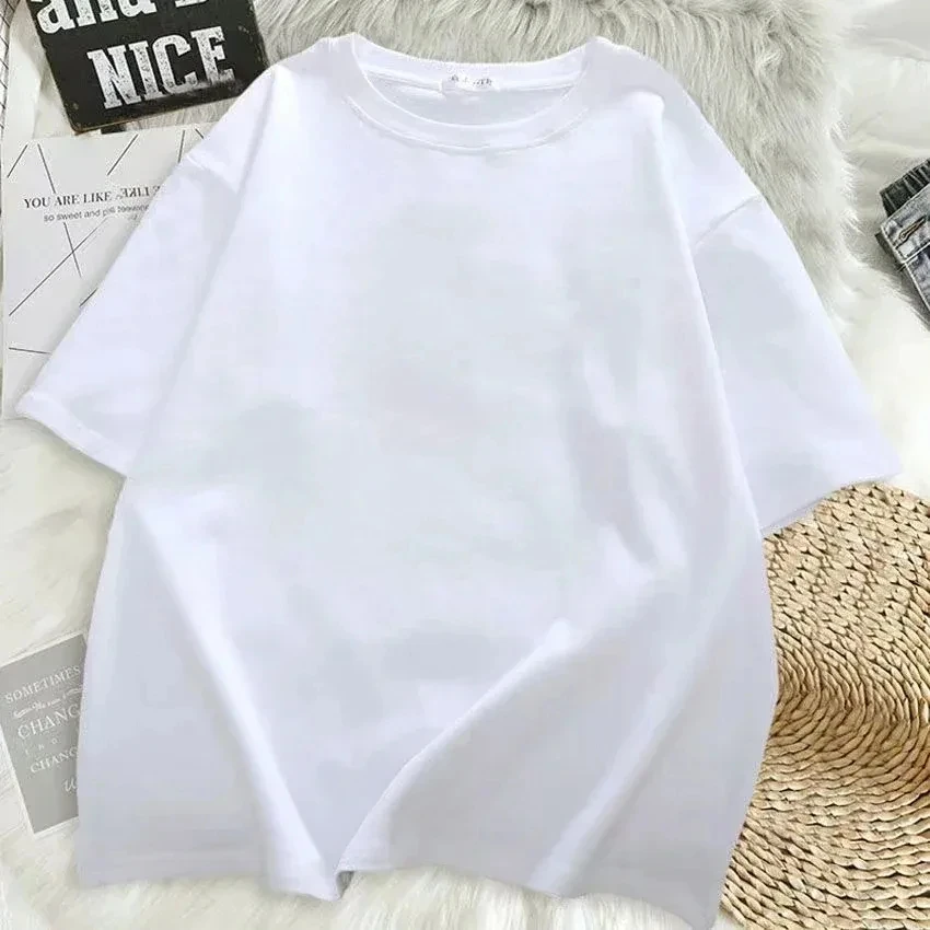 New Pure Cotton Print Super Elastic Casual RADIOHEAD THE BENDS Vintage T-shirt Casual Print Round Neck Loose Oversize T-shirt