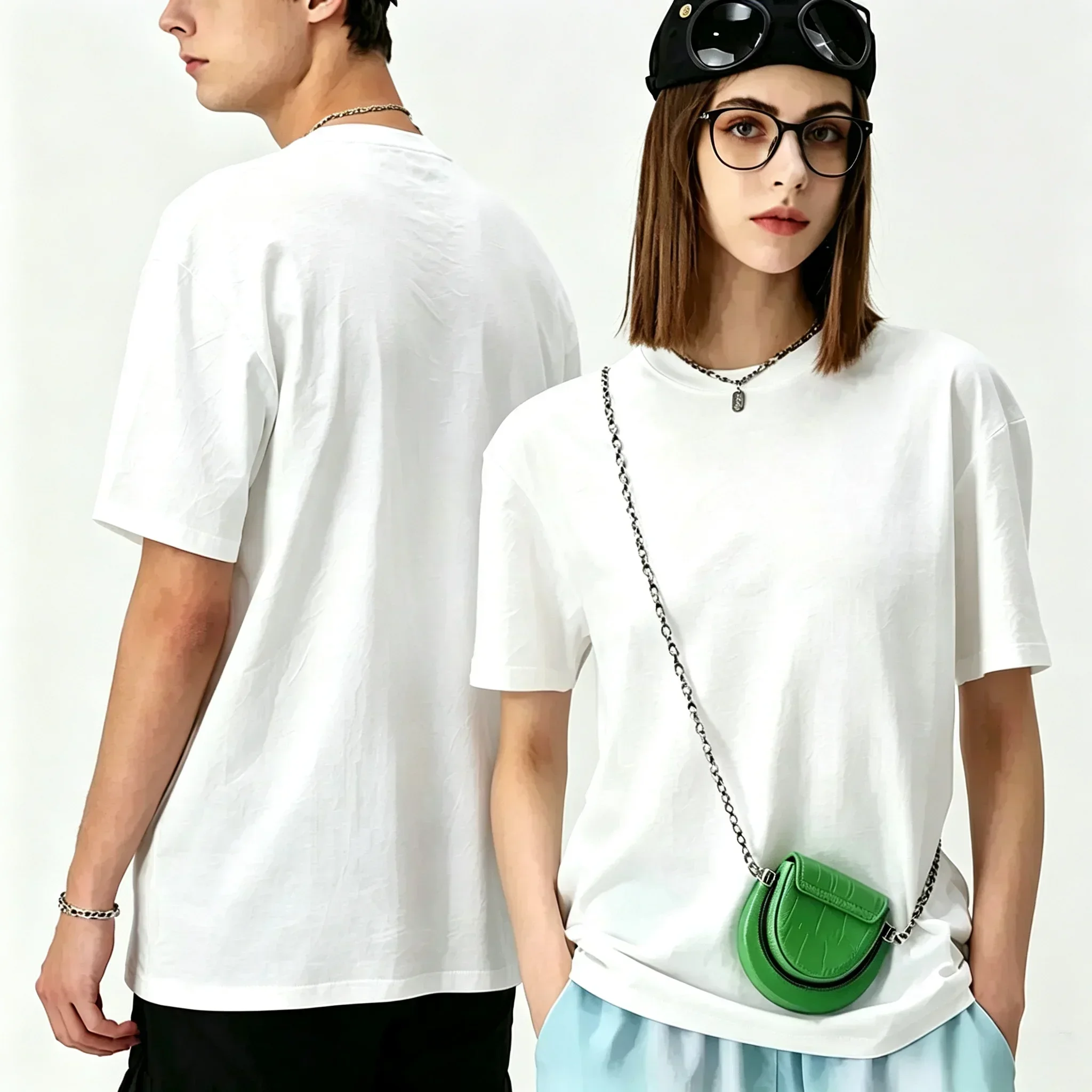 2026 Summer Pure Cotton T-shirt Hip-hop Style Kodak New Printed T-shirt for Men Women Unisex Harajuku Style Short Sleeve Top