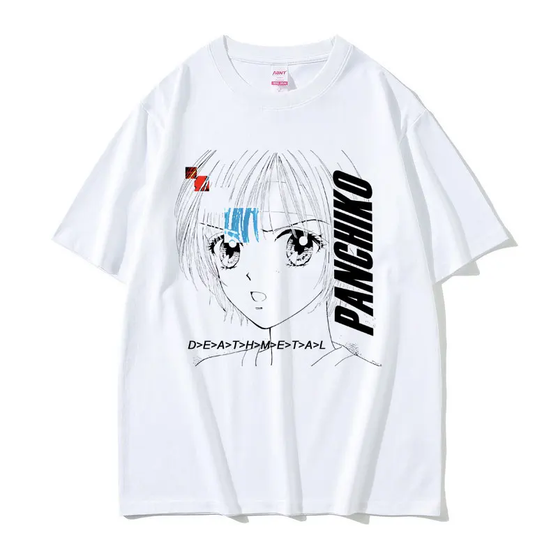 Rock Band Panchiko DEATHMETAL Album Graphic Print Tshirt Men Women Vintage Casual T-shirts Male Oversized Tees Gothic Streetwear
