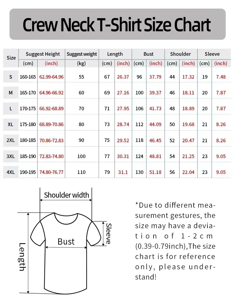 2026 New Funny Hip Hop Harajuku Streetwear High Street Classic Letter Oversized T-shirt American Retro Round Neck Unisex
