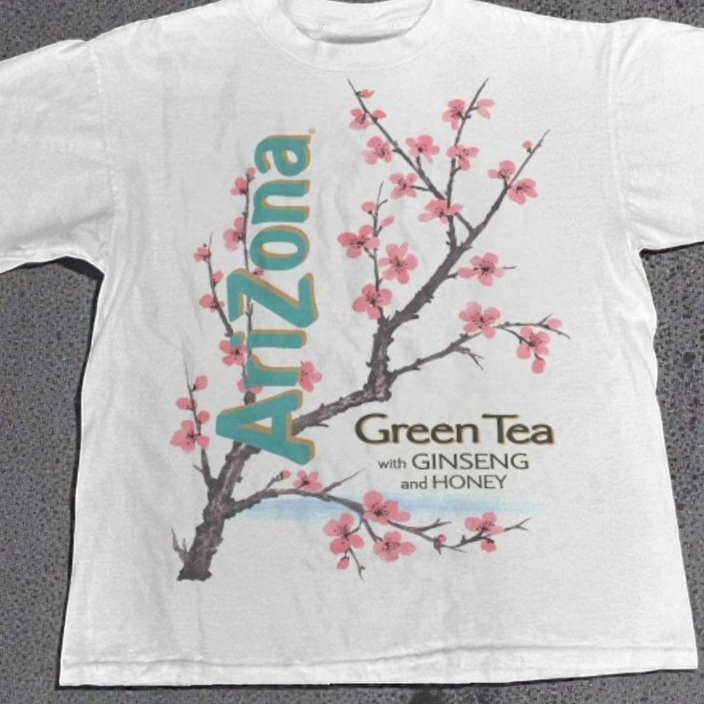 Men'S Tee Featuring Arizona Green Tea Design Trendy Everyday Apparel Graphic Short Sleeve Men's T-shirts for Summer All-Season
