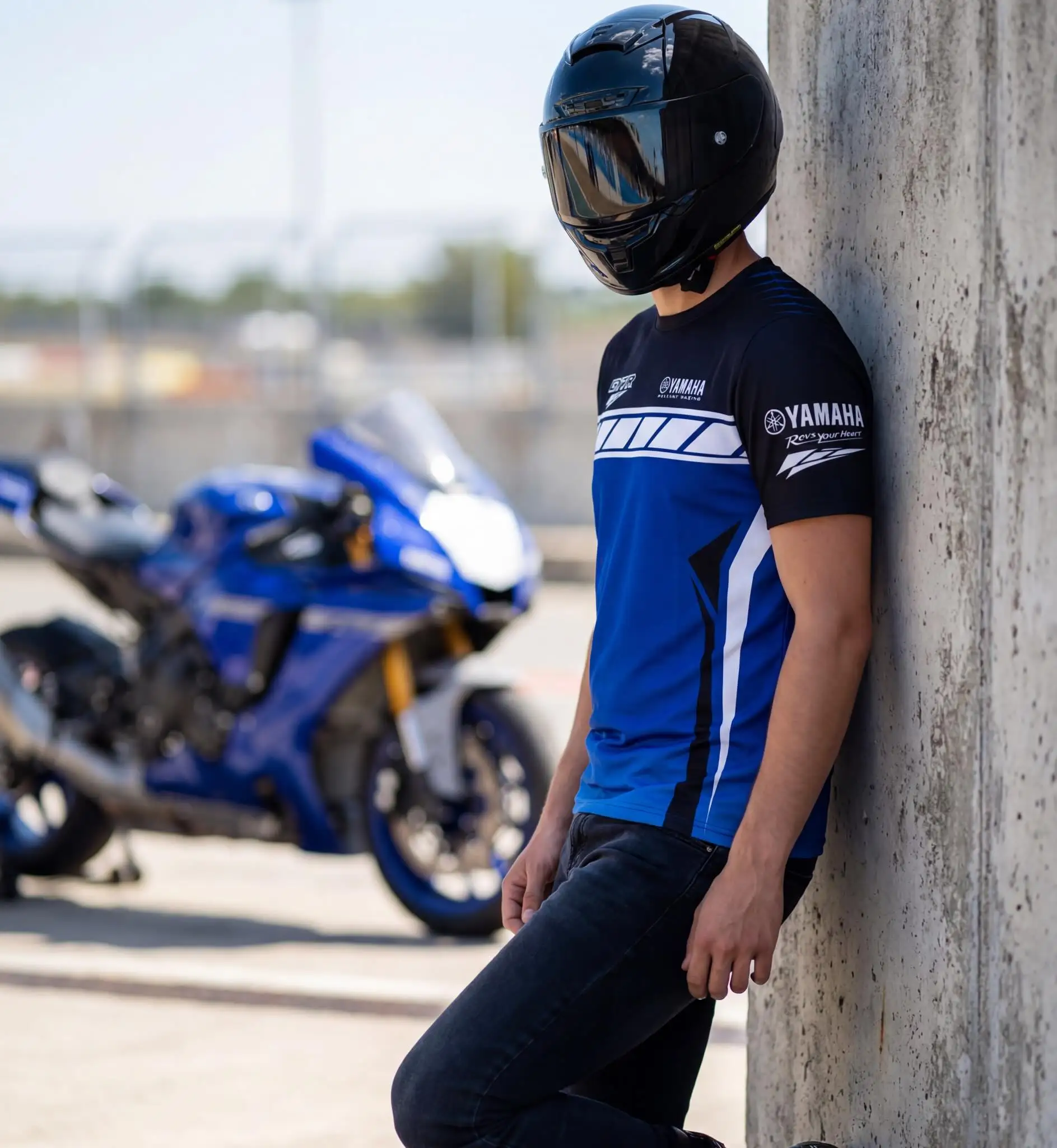 2026 Latest Yamaha GYTR Factory Team Crew Neck Quick-Dry Riding T-Shirt Summer Men's Off-road Motorcycle Locomotive Short-Sleeve