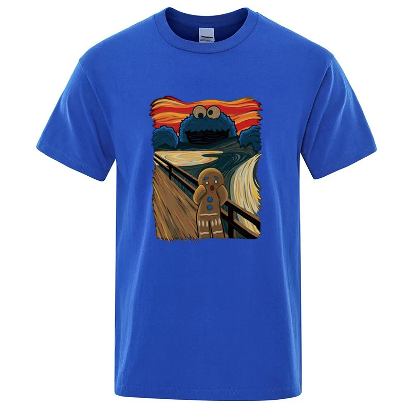 Summer Men High Quality T-shirt Cotton Blend Short Sleeve Print Casual Loose Men T Shirt O-neck Male T-shirt Male Tees for Men