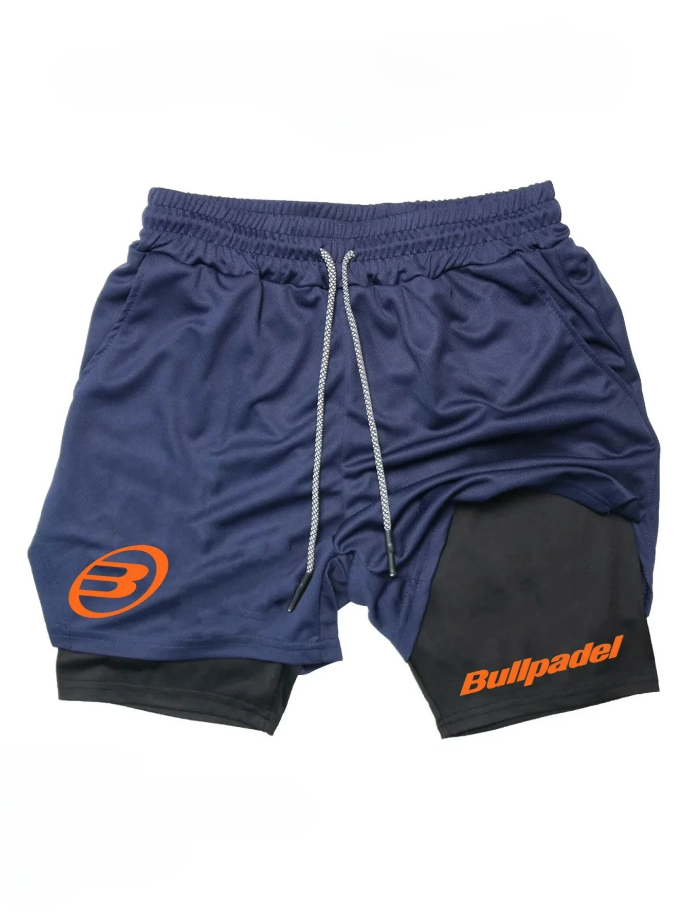 Berserk- Men's 2-in-1 sports shorts, running quick drying shorts, gym and fitness training, double layered Casual shorts