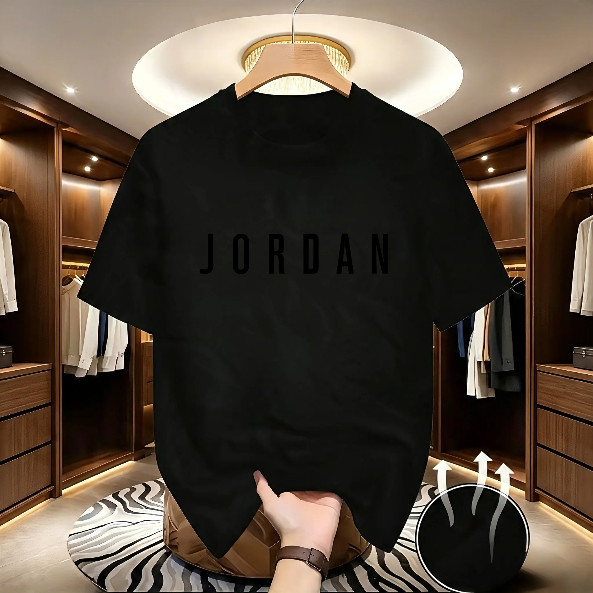 Quick-drying Round Neck Sport T-shirt Gym Jerseys Fitness Shirt Trainer Running T-shirt Men Breathable Sportswear Class