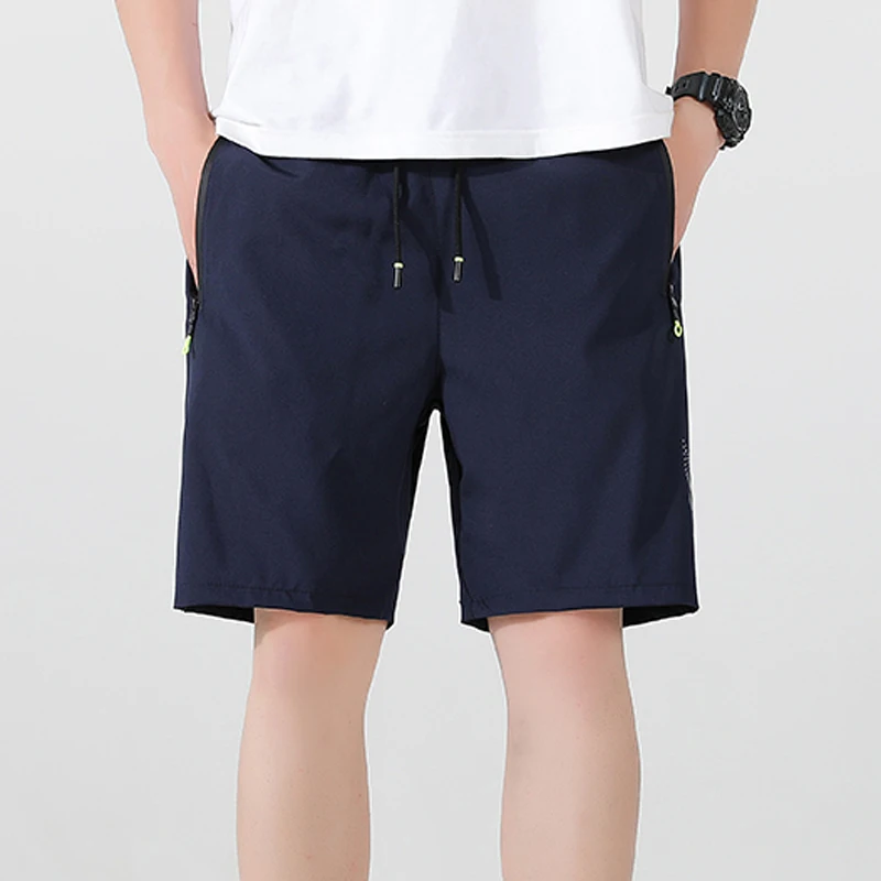 Men's Shorts Summer Football Soccer Sports Short Pants Breathable Drawstring Quick Dry Running Sports Shorts Men Jogging Bottom