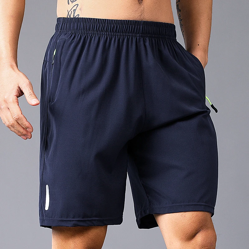 Men's Shorts Summer Football Soccer Sports Short Pants Breathable Drawstring Quick Dry Running Sports Shorts Men Jogging Bottom