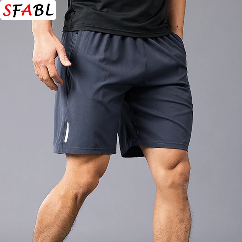 Men's Shorts Summer Football Soccer Sports Short Pants Breathable Drawstring Quick Dry Running Sports Shorts Men Jogging Bottom