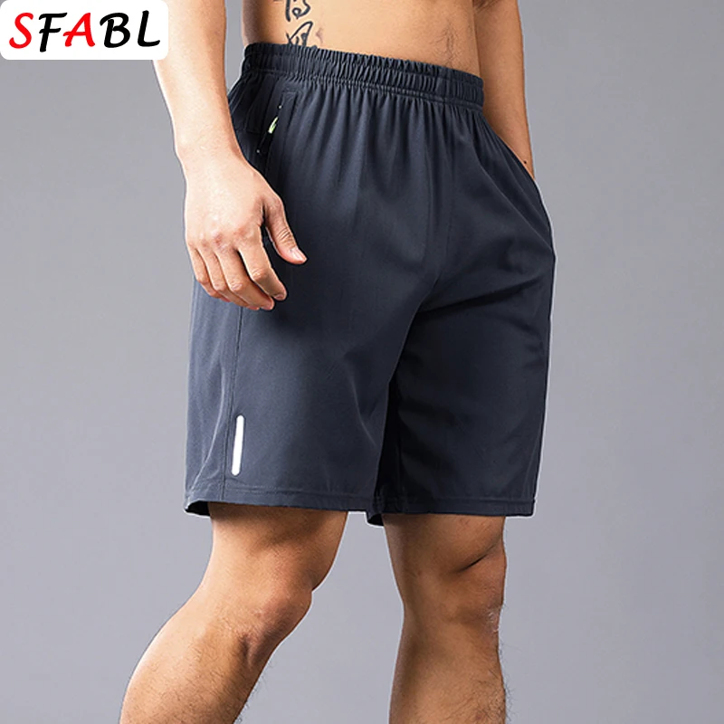 Men's Shorts Summer Football Soccer Sports Short Pants Breathable Drawstring Quick Dry Running Sports Shorts Men Jogging Bottom