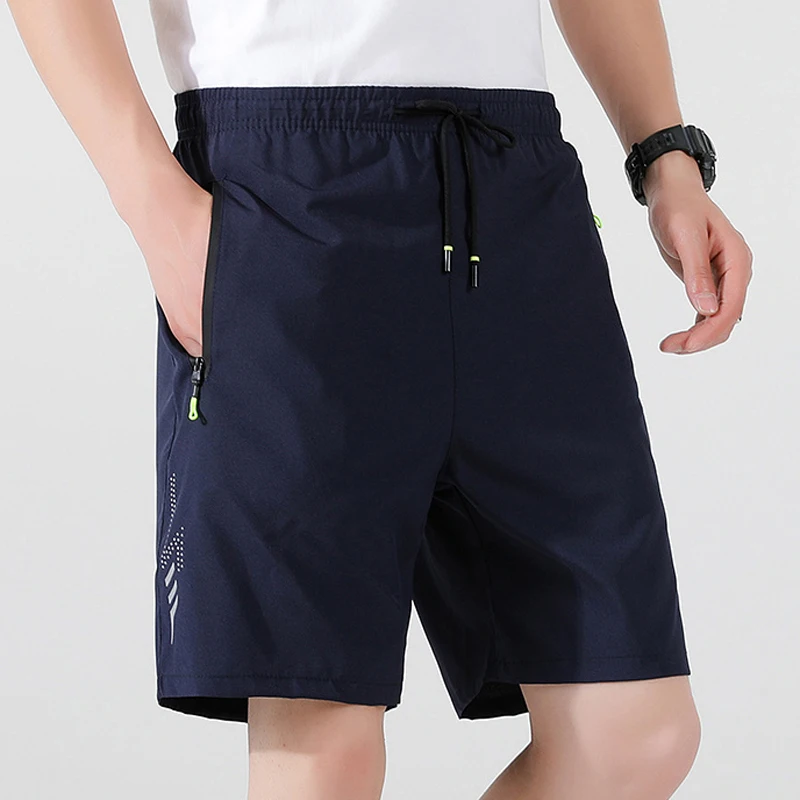 Men's Shorts Summer Football Soccer Sports Short Pants Breathable Drawstring Quick Dry Running Sports Shorts Men Jogging Bottom