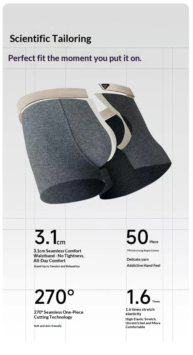 1/4pcs Pack Men Panties Cotton Underwear High Stretch Boxer Shorts Fashionable Sexy Men Underpant Plus Size L-4XL Breathable Men