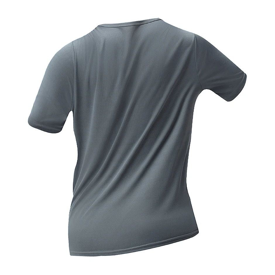 1/3 Piece Men's Four Season Printed Short Sleeved Sports Fitness Quick Drying Comfortable Plus Size Youth Casual Basic Top