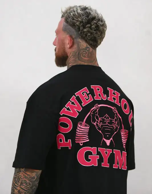 2026 GYM Men's Fitness T-shirt - Breathable and Sweat-absorbent. Made of Pure Cotton, It Is Soft and Comfortable To Wear.