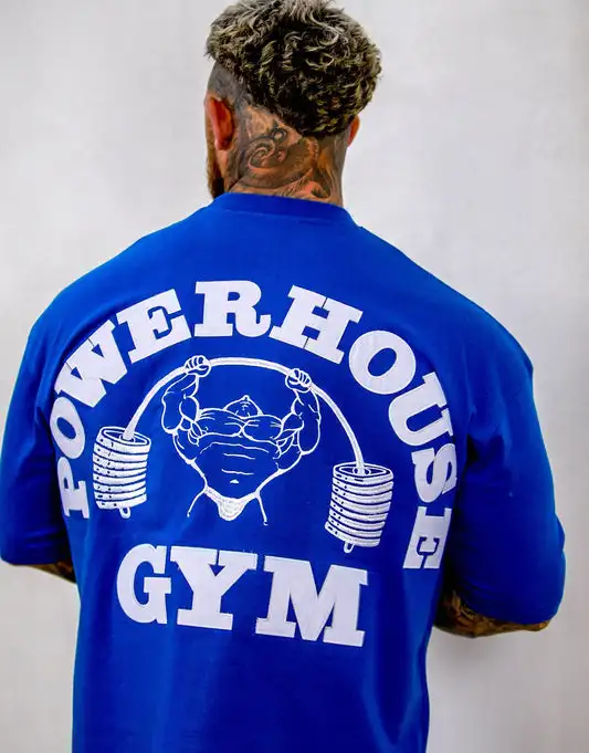 2026 GYM Men's Fitness T-shirt - Breathable and Sweat-absorbent. Made of Pure Cotton, It Is Soft and Comfortable To Wear.
