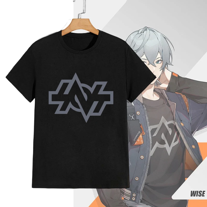 Kawaii ZZZ T-Shirt ACG ARPG Game Fans Cosplay Graphic T Shirt Cotton Casual Fashion Streetwear Man Women Tshirt