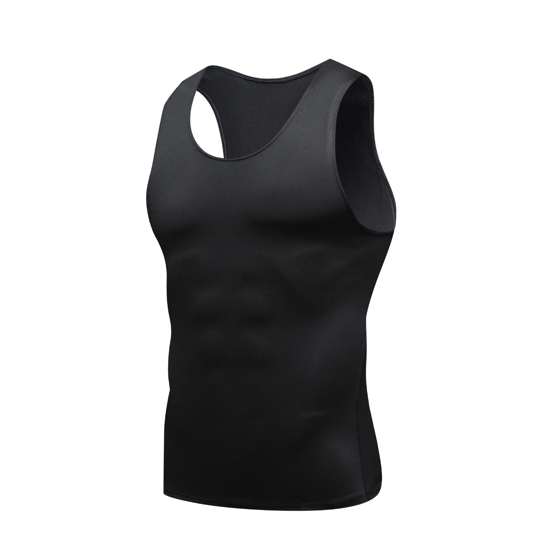 Mans Compression Tank Top Men Gym Shirt Sleeveless Quick Dry Sportswear Male Fitness Bodybuilding Vest Workout Muscle Top   