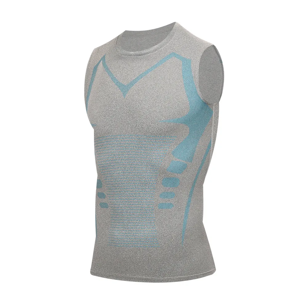 Mans Compression Tank Top Men Gym Shirt Sleeveless Quick Dry Sportswear Male Fitness Bodybuilding Vest Workout Muscle Top   
