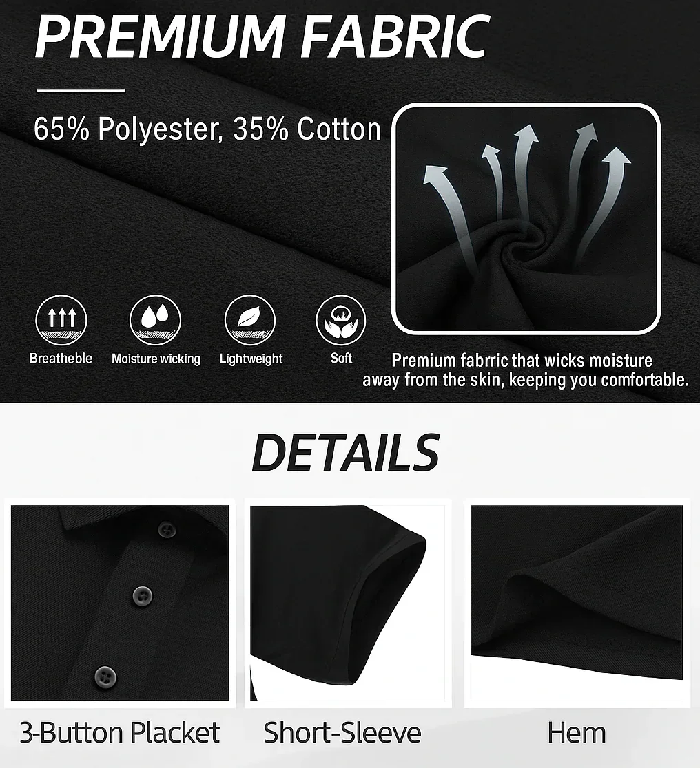 2026 Summer New Men's Short Sleeved Polo Shirt, Paris "Paris" Letter Printed Polo Shirt, Suitable for Outdoor Sports