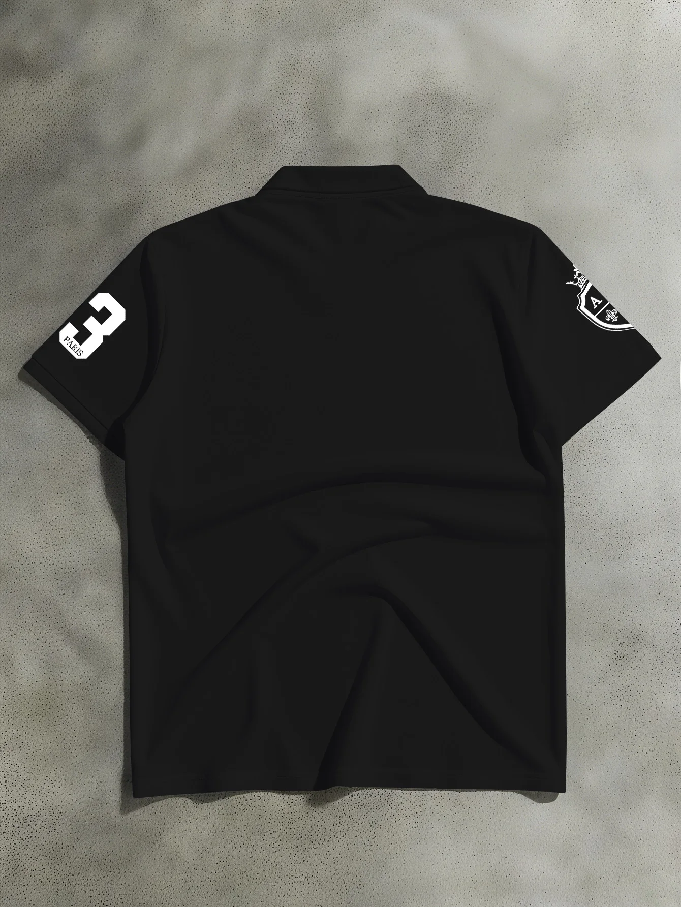 2026 Summer New Men's Short Sleeved Polo Shirt, Paris "Paris" Letter Printed Polo Shirt, Suitable for Outdoor Sports