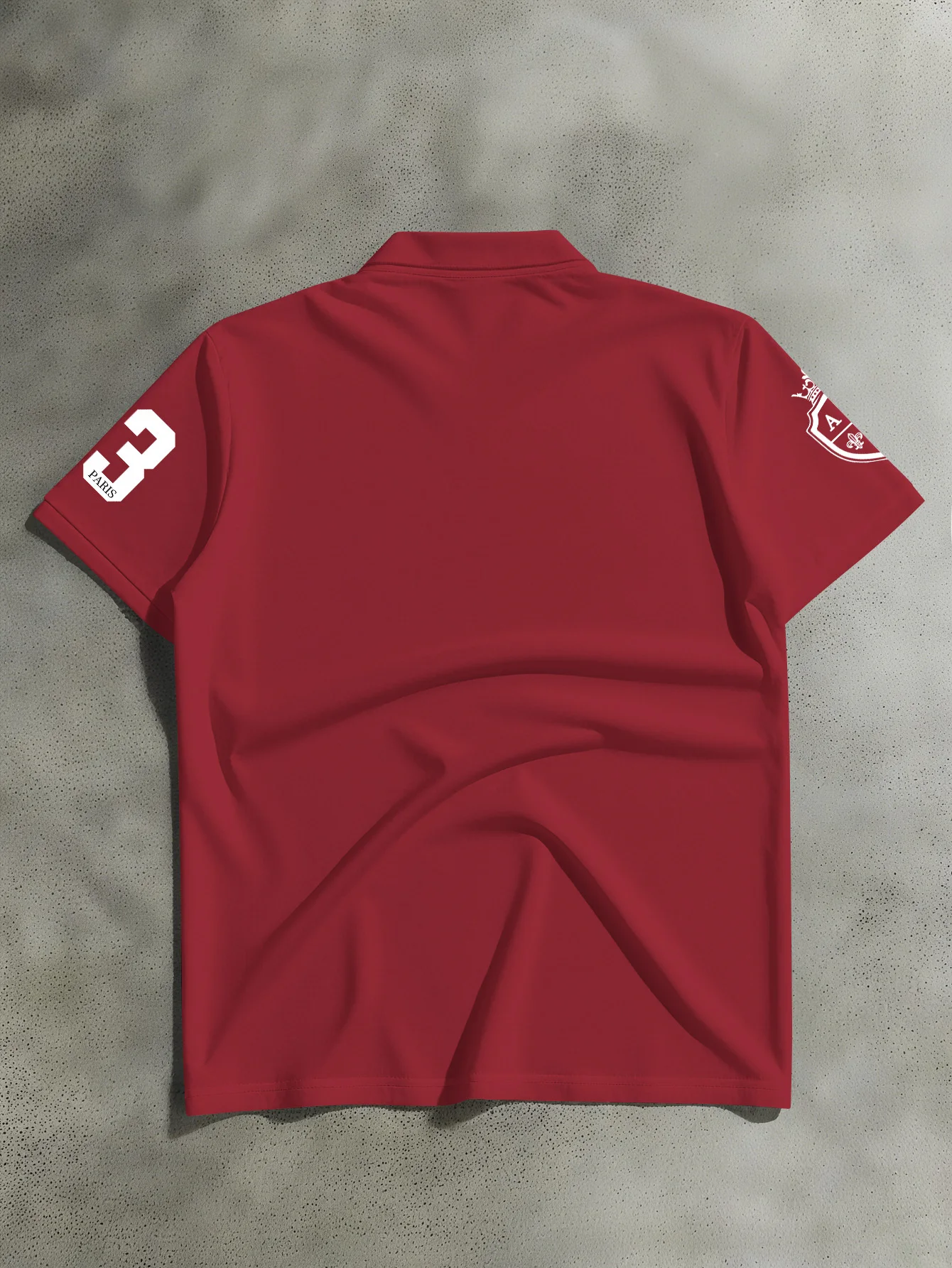 2026 Summer New Men's Short Sleeved Polo Shirt, Paris "Paris" Letter Printed Polo Shirt, Suitable for Outdoor Sports