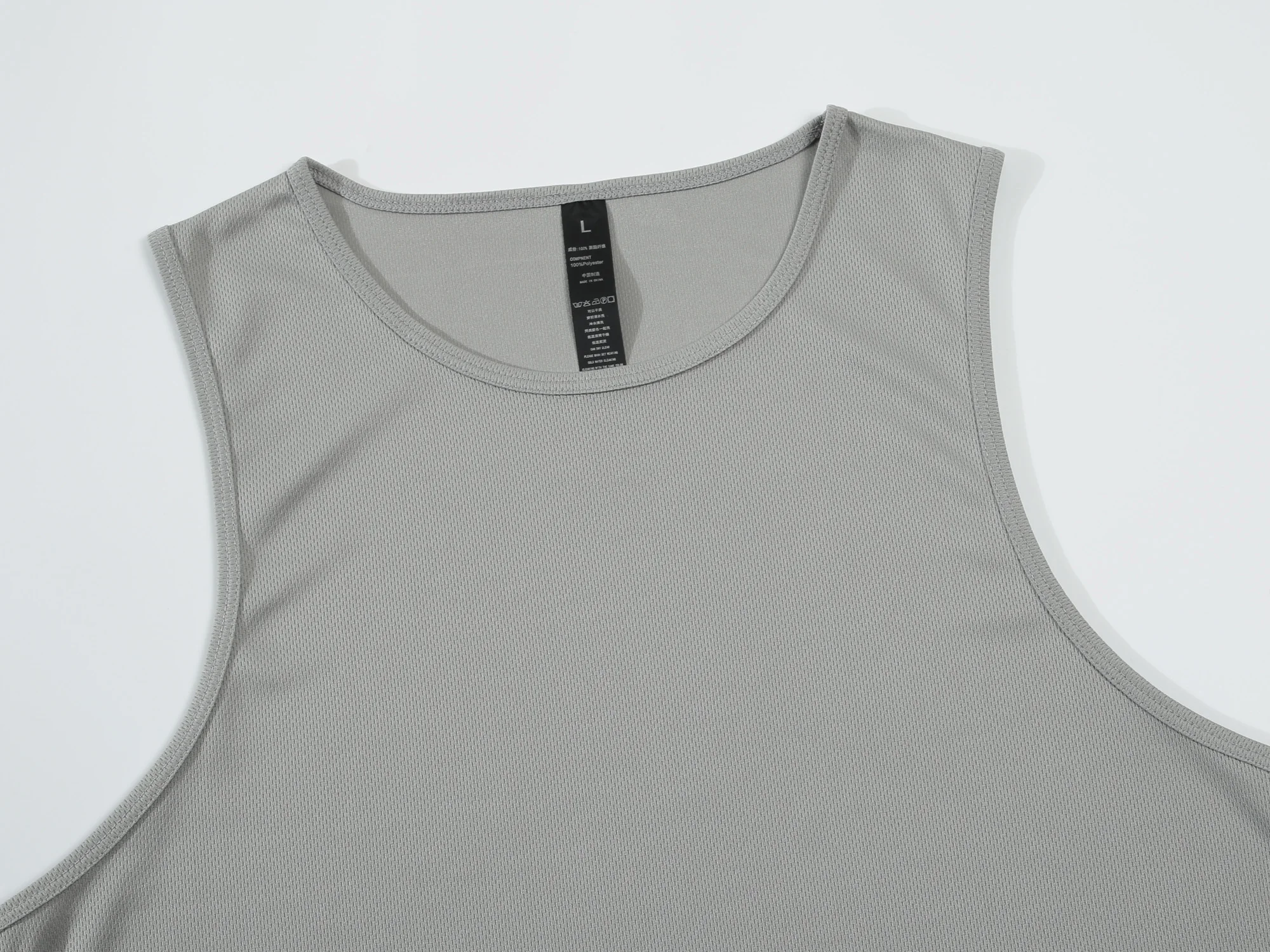 Summer Fitness Sports Tank Top Men's Breathable Loose Fit Training Sleeveless T-shirt Quick Drying vest Anime ZT Clothing