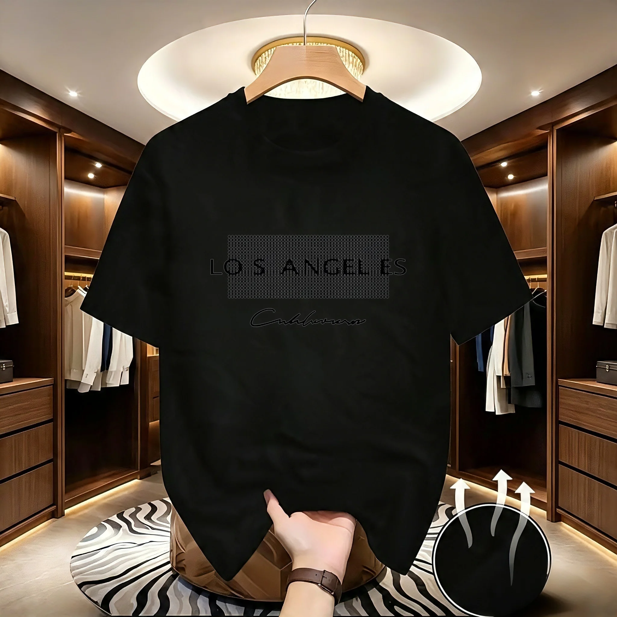 Men's Summer Exercise Trainning T-shirt High Quality Breathable Quick Dry Short Sleeved Top Marathon Gym Fitness Basketball Tees