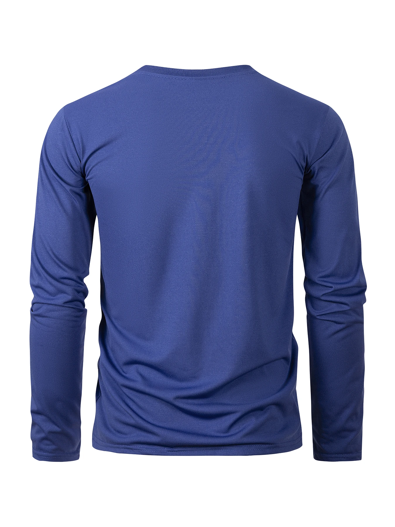 Men's Long Sleeve T Shirts Casual Round Neck Moisture Wicking Tees Male Tops Sports comfortable versatile Men's T-shirts