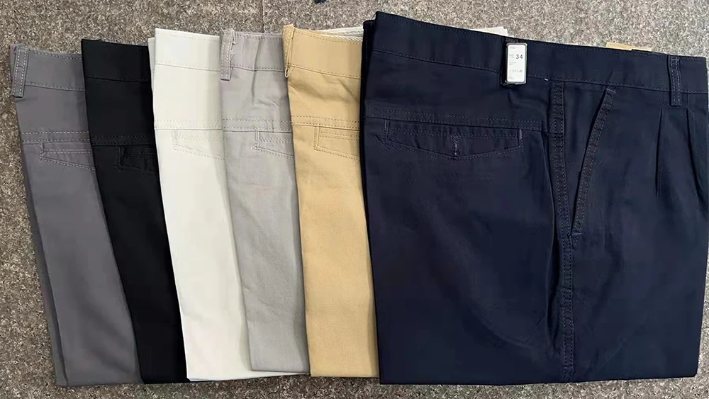 100% Cotton Shorts Men Knee Length Boardshorts Classic Brand Comfortable Clothing Beach Shorts Male Short Trousers