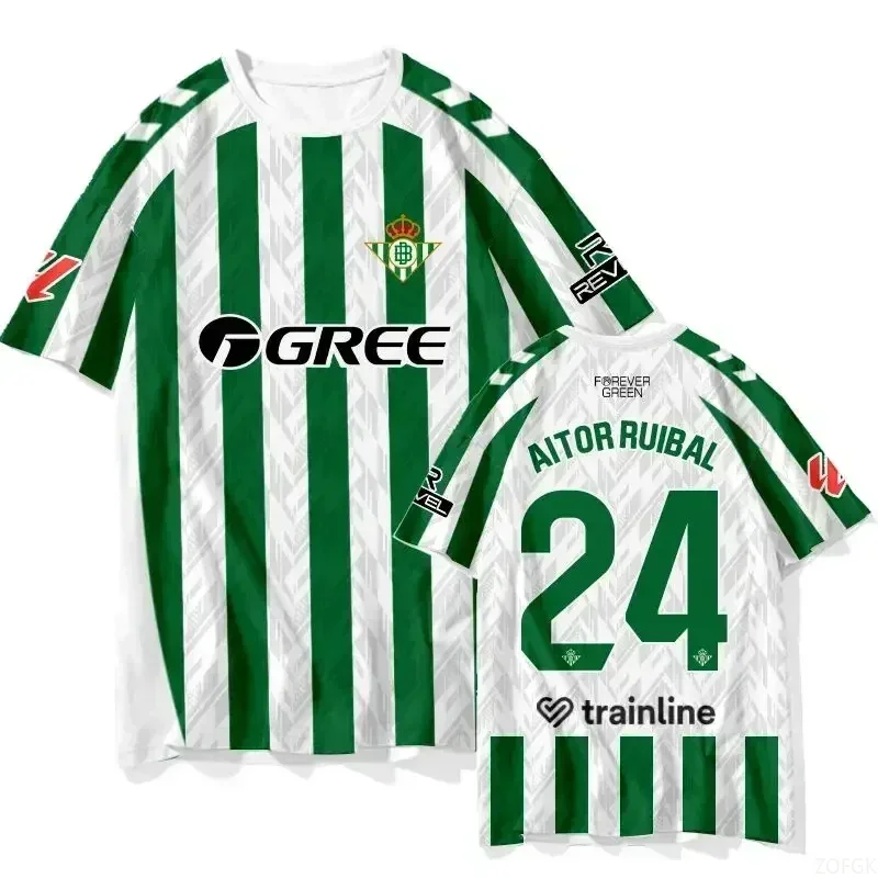 New Summer Soccer Training T Shirt Shirts Player Football Jersey Adults Kids Sportswear Quick Drying Tops Casual Tees Y2K