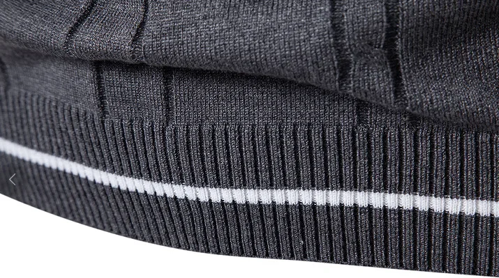 New Men's Knit V-Neck Sleeveless Vests Slim Fit Knitted Pullovers Sweaters Fashion Patchwork Smart Casual Streetwear