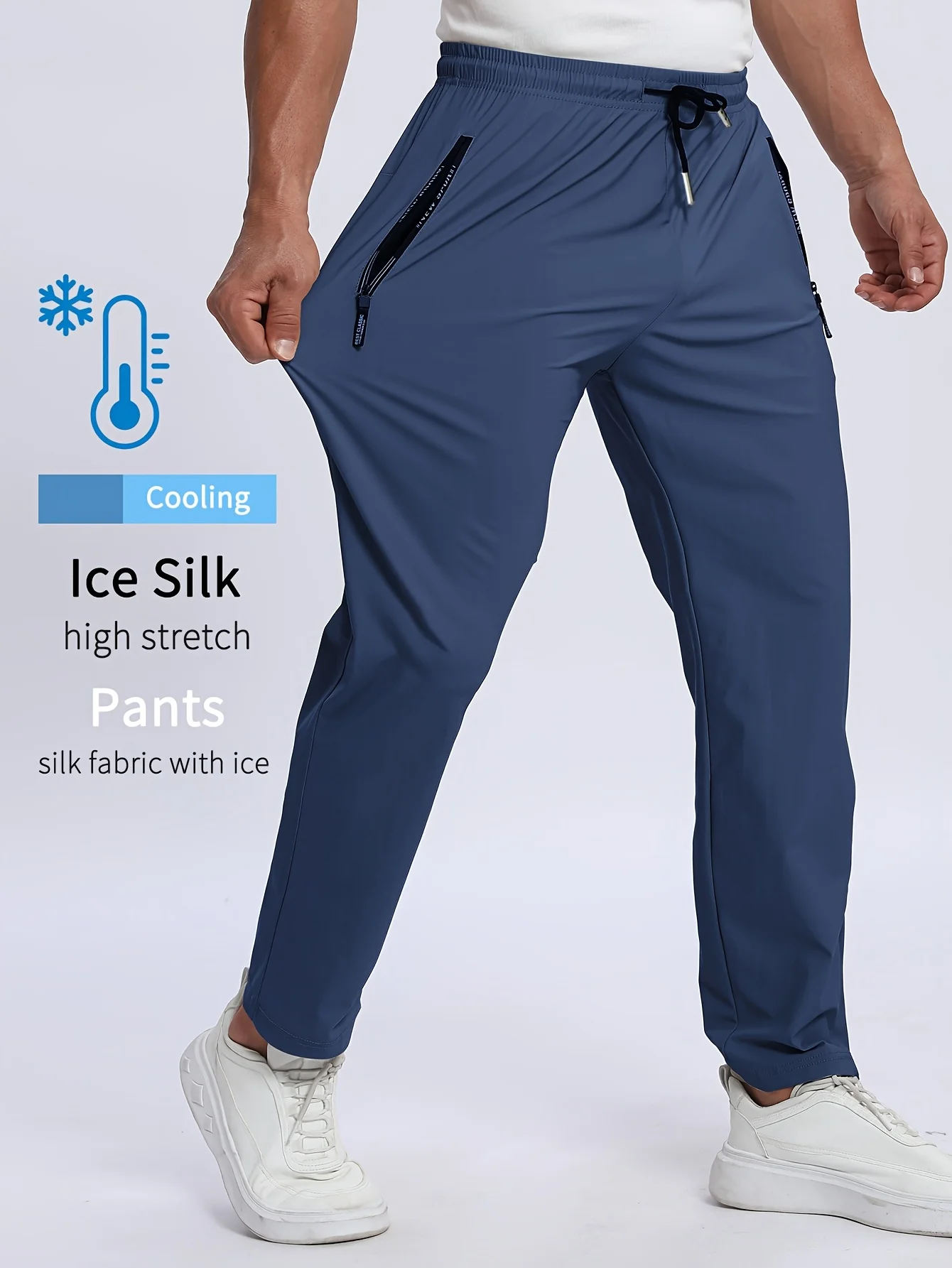 Pants Gym Man Men Gift Dry And Breathable Men's Sports Trousers Sweatpants Summer Moisture-Wicking Fishing Baggy Football New