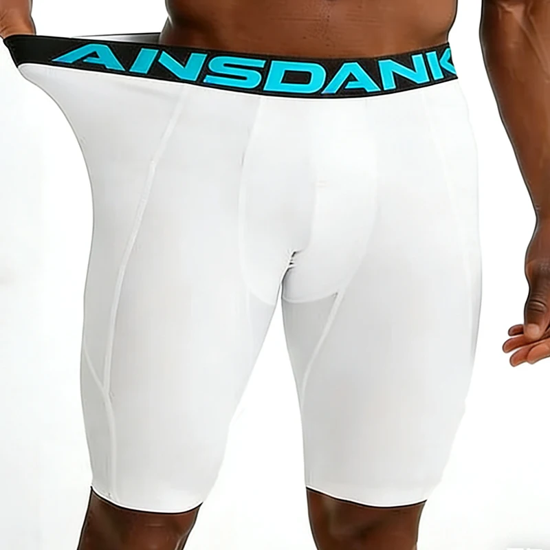 Compression Shorts Men Summer Skinny Short Pant High Quality Male Clothing Gyms Slim Fit Homme Tights Casual Fashion Shorts Men