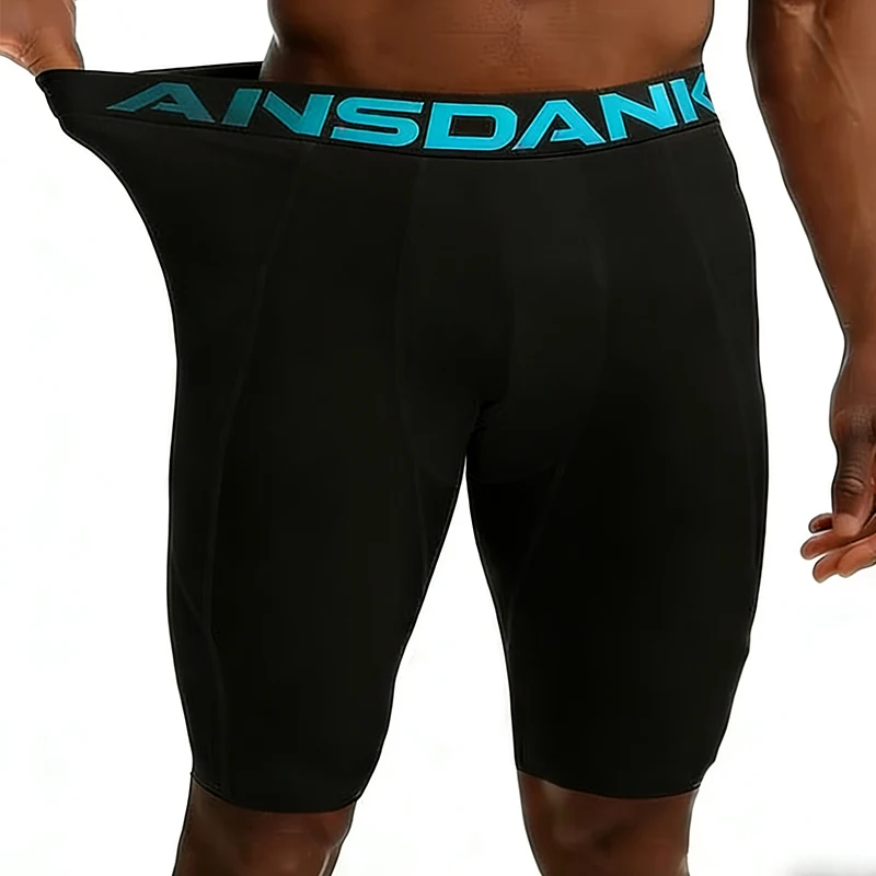 Compression Shorts Men Summer Skinny Short Pant High Quality Male Clothing Gyms Slim Fit Homme Tights Casual Fashion Shorts Men