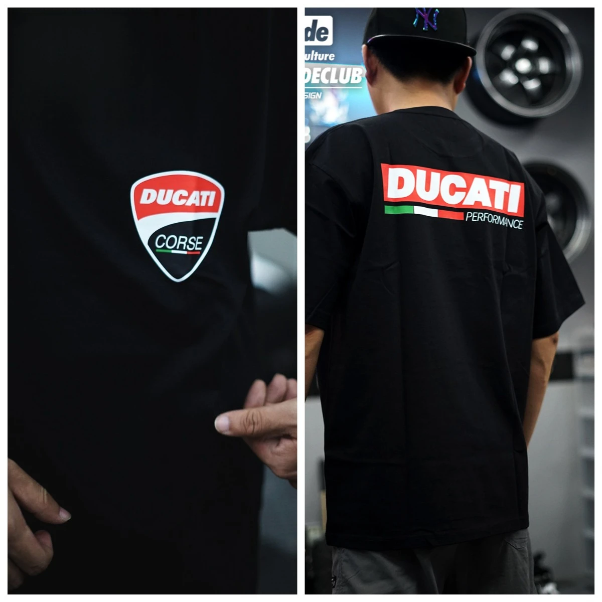 Ducati MOTO GP Team Racing Motorcycles Printed T-shirt Men and Women Cotton T-shirt Men's T-shirts 2026 Summer New Men‘s Tops