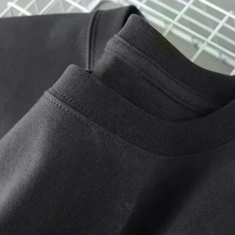 100_ cotton men's short sleeve T-shirt fashion brand Paul Pony embroidery summer new high-end comfortable casual round neck top