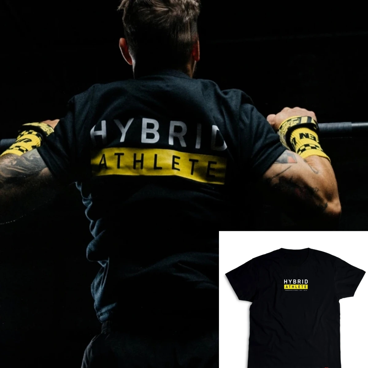 Unbroken Hybrid Athlete Fitness Training Gym Leisure T-Shirt Men's and Women's Luxury Brand
