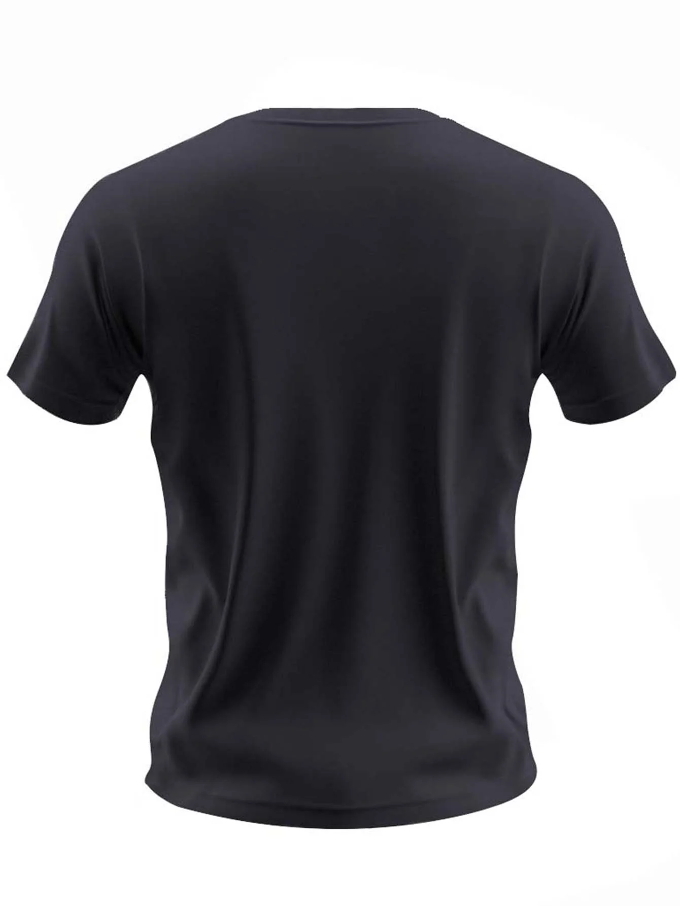 Men's Summer 100% Cotton Fashion Leisure Road Cycling Pattern Printed Loose Sports Round Neck Short Sleeve T-shirt Top
