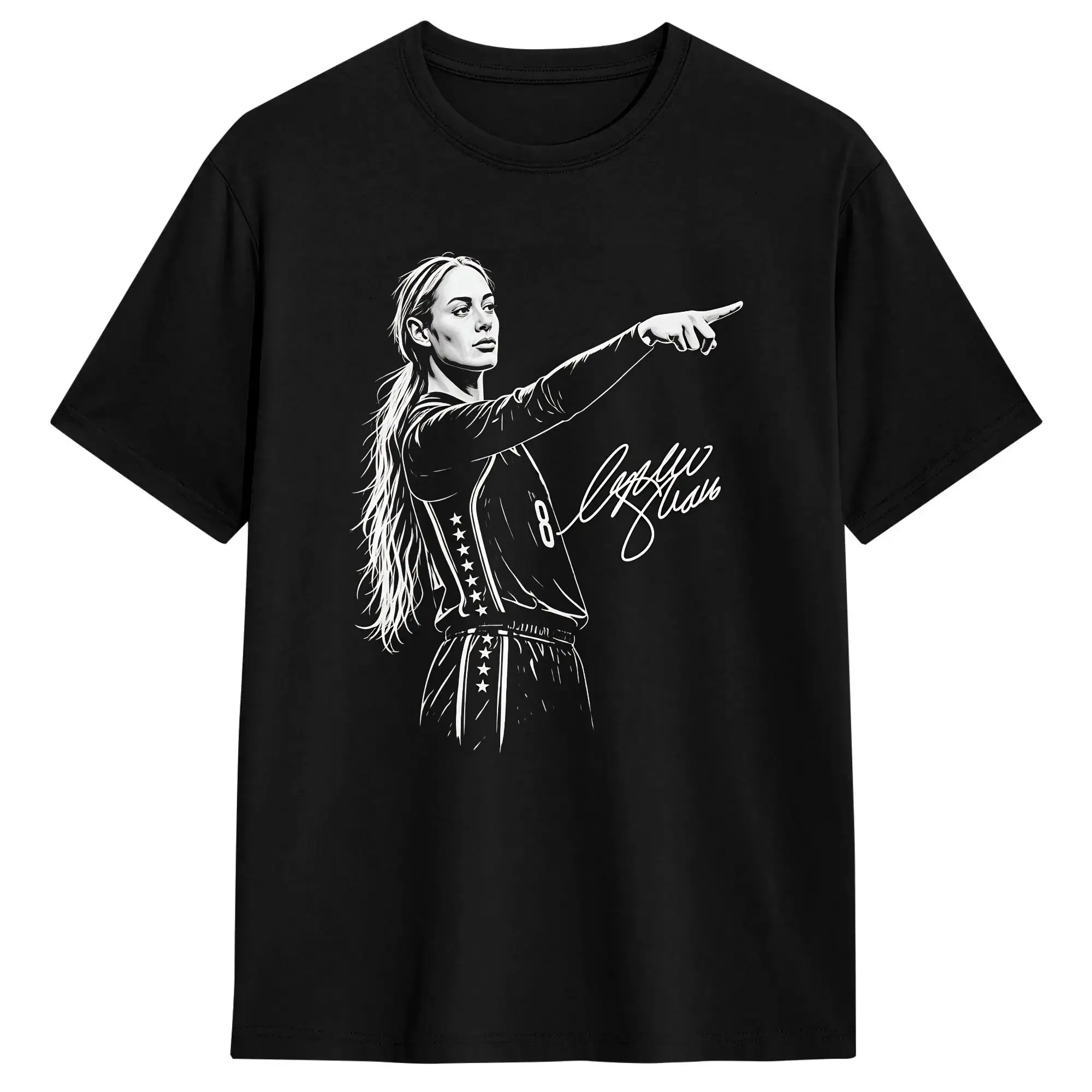 Sophie Cunningham T-Shirt  Hipster T Shirts Short Sleeve Y2K Retro Tshirt Summer Cotton Oversized Clothes