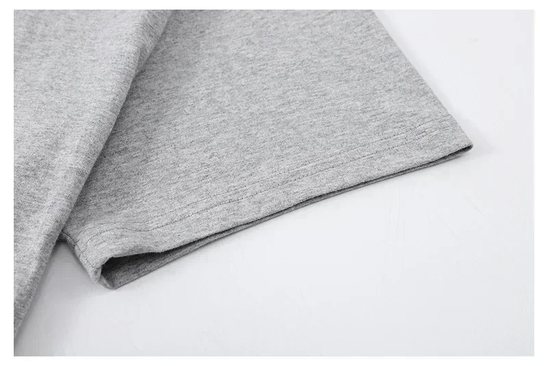 Focus Letter Minimalist Style 100% Cotton T-Shirt, Lightweight Round Neck Short Sleeve Tee, Perfect for Men & Women