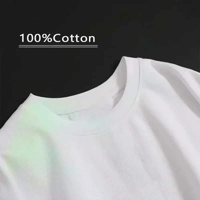 Men's Saint's Tears Pattern T-shirt for Spring and Summer, Suitable for Both Men and Women, Casual T-shirt