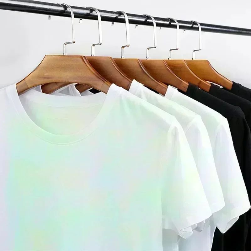 Men's Saint's Tears Pattern T-shirt for Spring and Summer, Suitable for Both Men and Women, Casual T-shirt