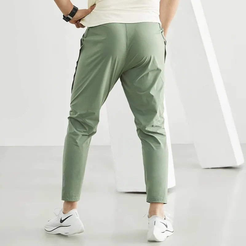 Mens Joggers Sweatpants Thin Casual Hip Hop Trousers Gyms Tracksuit Workout Track Pants Brand Jogger Fitness Pants Men