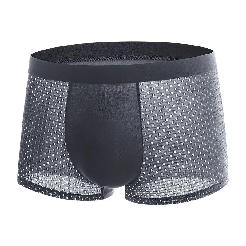 1 PCS Men Bamboo Fibre Shorts AU Boxhero Bamboo Fiber Briefs UV Protection Panty Silky Smooth